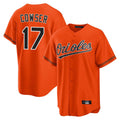 tores B.Orioles #17 Colton Cowser Player Orange Home Game Stitched Jerseys