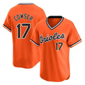 tores B.Orioles #17 Colton Cowser Player Orange T-shirt Limited Home Game Stitched Jerseys