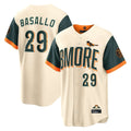 tores B.Orioles #29 Samuel Basallo Player Cream 2026 City Connect Home Game Stitched Jerseys