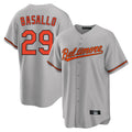 tores B.Orioles #29 Samuel Basallo Player Gray Home Game Stitched Jerseys