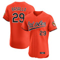 tores B.Orioles #29 Samuel Basallo Player Orange Limited Elite Home Game Stitched Jerseys