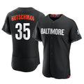 tores B.Orioles #35 Adley Rutschman Black City Connect Limited Elite Home Game Stitched Jerseys