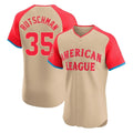 tores B.Orioles #35 Adley Rutschman Cream American League All-Star Limited Elite Home Game Stitched Jerseys