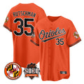 tores B.Orioles #35 Adley Rutschman Player Gray Home Game Stitched Jerseys