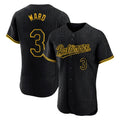 tores B.Orioles #3 Taylor Ward Player Black Snake Skin City Limited Elite Home Stitched Jerseys