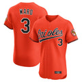 tores B.Orioles #3 Taylor Ward Player Orange Limited Elite Home Game Stitched Jerseys