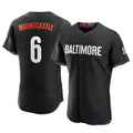 tores B.Orioles #6 Ryan Mountcastle Player Black City Connect Limited Elite Home Game Stitched Jerseys