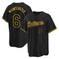 tores B.Orioles #6 Ryan Mountcastle Player Black Snake Skin City Home Game Stitched Jerseys