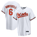 tores B.Orioles #6 Ryan Mountcastle Player White Home Game Stitched Jerseys