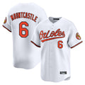 tores B.Orioles #6 Ryan Mountcastle Player White Limited Home Game Stitched Jerseys