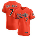 tores B.Orioles #7 Jackson Holliday Player Orange Limited Elite Home Game Stitched Jerseys