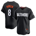 tores B.Orioles #8 Cal Ripken Player Black City Connect Limited Home Game Stitched Jerseys