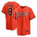 tores B.Orioles #8 Cal Ripken Player Orange Home Game Stitched Jerseys