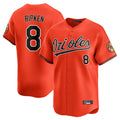 tores B.Orioles #8 Cal Ripken Player Orange Limited Home Game Stitched Jerseys