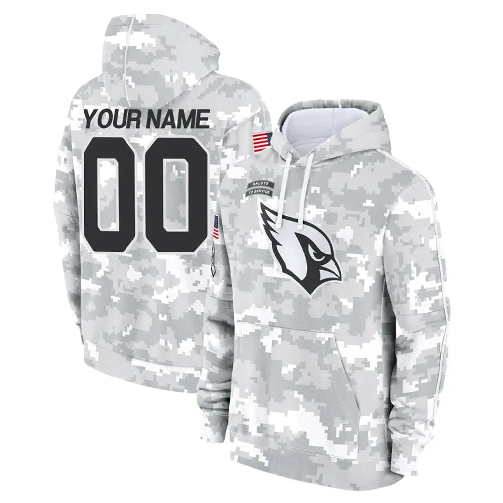 tores Custom A.Cardinals Arctic Camo Salute to Service Limited Hoodie Any Name & Numbers Stitched Jerseys
