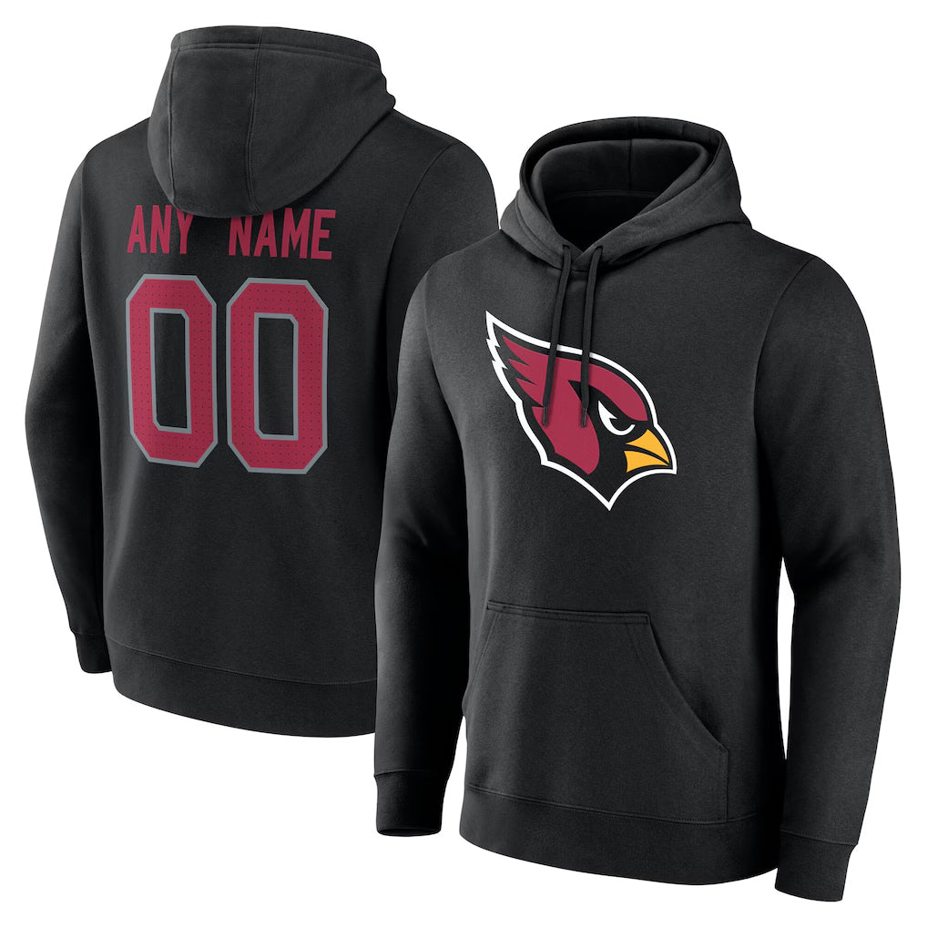 tores Custom A.Cardinals Black Salute to Service Pullover Hoodies Any Name & Numbers Stitched Jerseys
