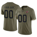 tores Custom A.Cardinals Olive Salute To Service Limited Game Stitched Jerseys