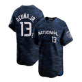 tores A.Braves #13 Ronald Acuna Jr. National League 2023 All-Star Game Limited Player Jersey - Royal Personalized Jerseys