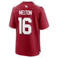 tores A.Cardinals #16 Max Melton Cardinal Team Game Jersey