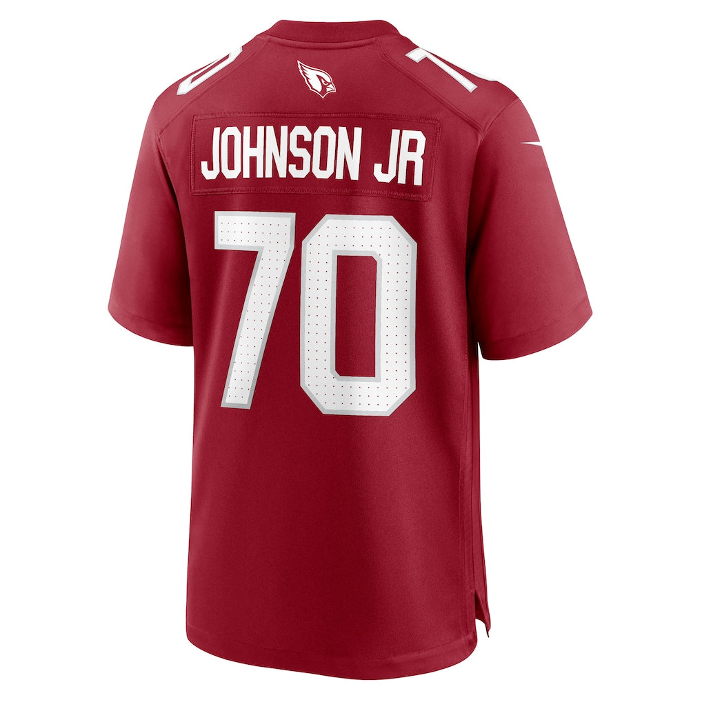 tores A.Cardinals #70 Paris Johnson Jr. Cardinal Team Game Jersey