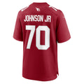 tores A.Cardinals #70 Paris Johnson Jr. Cardinal Team Game Jersey