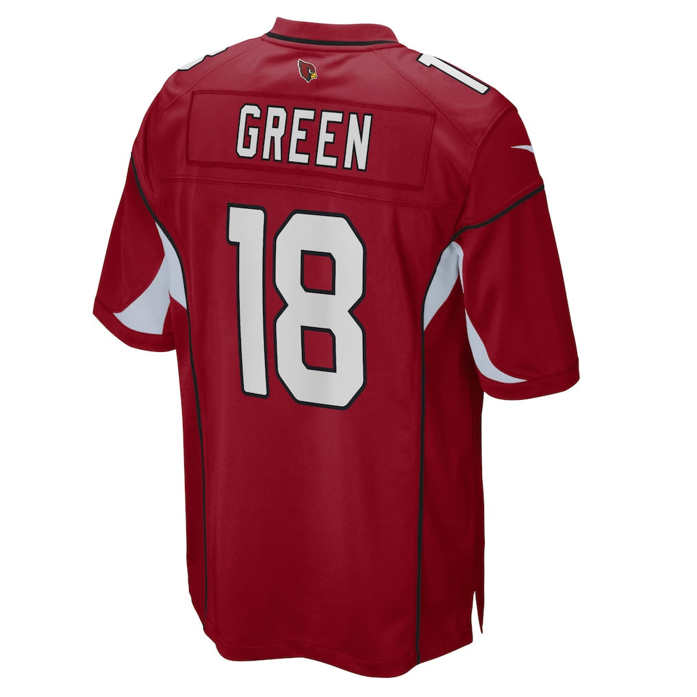 tores A.Cardinals #18 A.J. Green Cardinal Game Jersey
